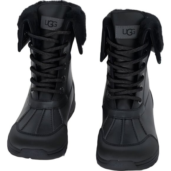 UGG Butte II CWR Waterproof Winter Snow Boots Black Kids Girls US 13 - Picture 5 of 6